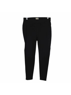 J. Crew Womens Black Denim Pull On Leggings Size 31 High-Rise Elastic Waistband